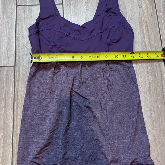 Lululemon Run: Tame Me Tank top purple size 4 - Picture 4 of 7